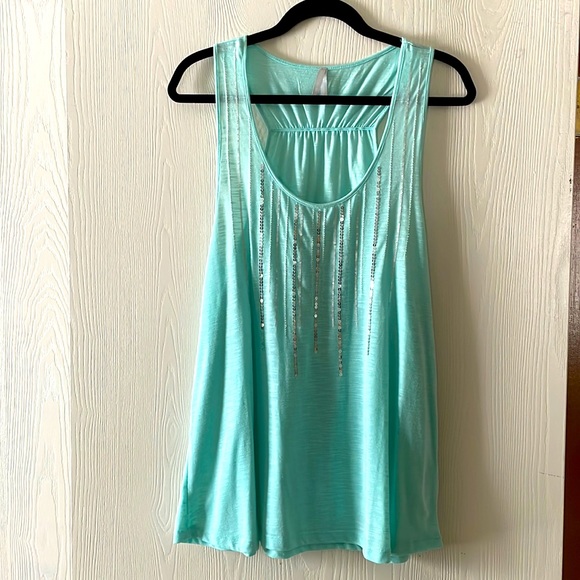 Sequence Mint Tank Top - Picture 1 of 3